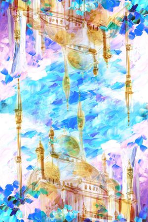 油墨画印花华亿平台图片