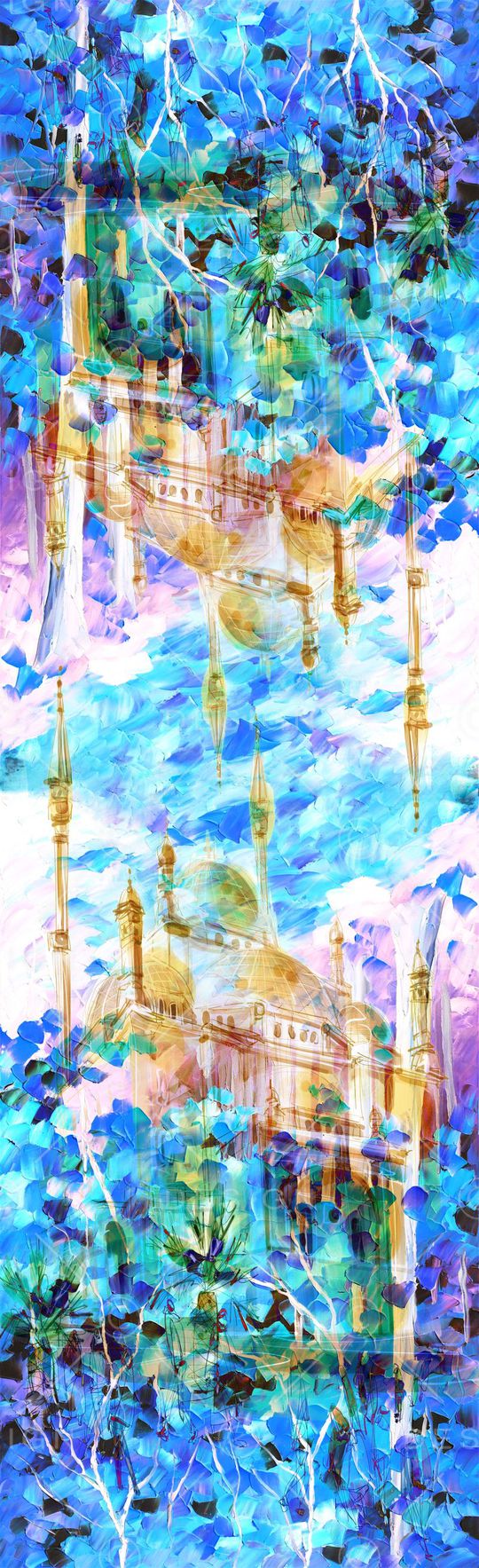 油墨画印花华亿平台图片