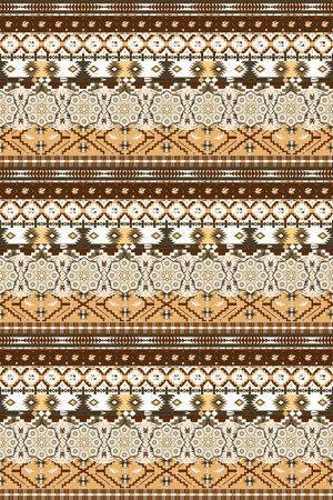 波西米亚异域印花华亿平台图片