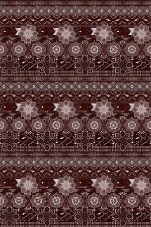 波西米亚异域印花华亿平台图片