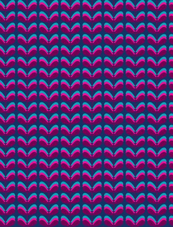 446375-彩色对称花瓣