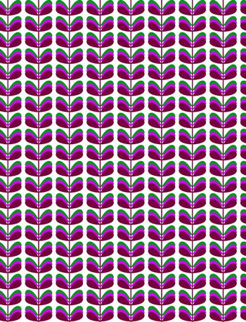 446376-彩色对称花瓣