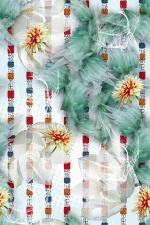 荷花印花华亿平台图片