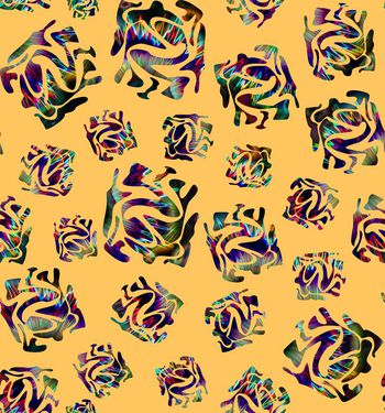 446635-炫光肌理印花