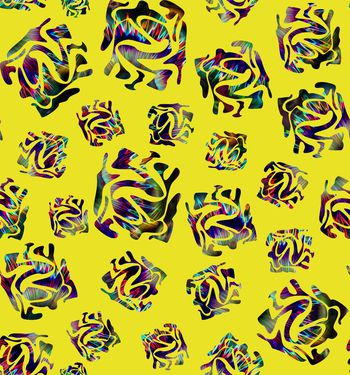 446638-炫光肌理印花