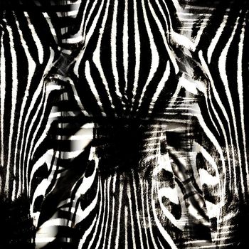 抽象印花华亿平台图片