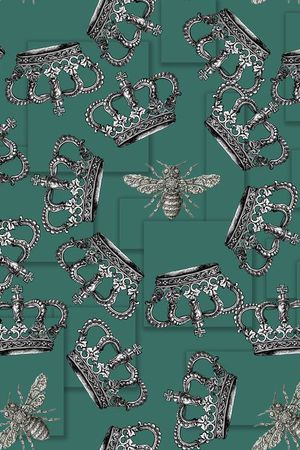 流行时尚印花华亿平台图片