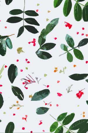 田园风印花华亿平台图片