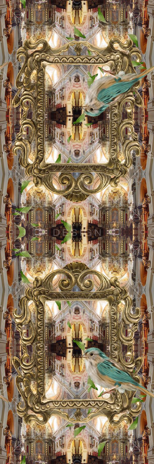 复古印花华亿平台图片