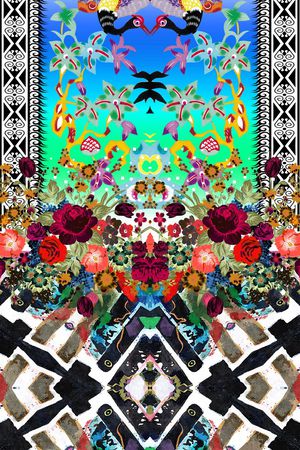 艺术印花华亿平台图片