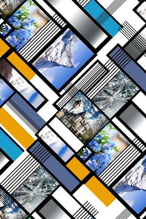 格子印花华亿平台图片