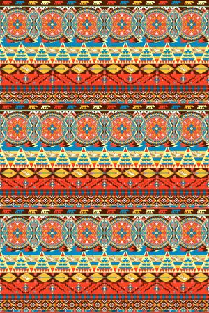 波西米亚异域印花华亿平台图片