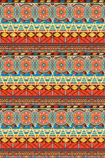 446915-波西米亚风格异域几何纹样