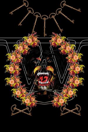 狗头印花华亿平台图片