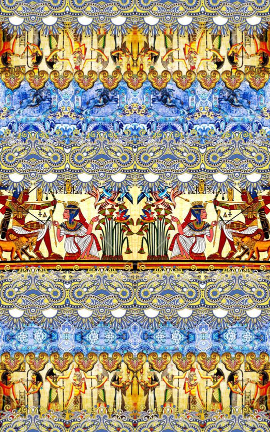 欧式印花华亿平台图片