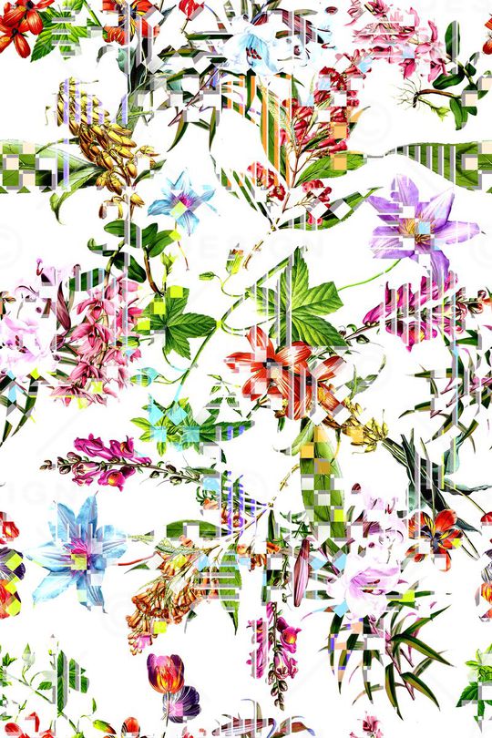 抽象印花华亿平台图片