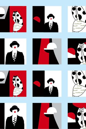 斑点印花华亿平台图片