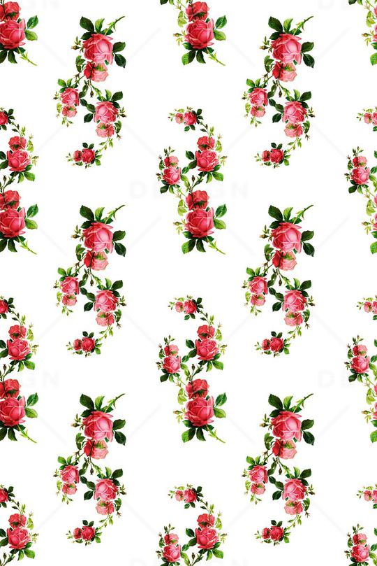 小清新时尚简约印花华亿平台图片