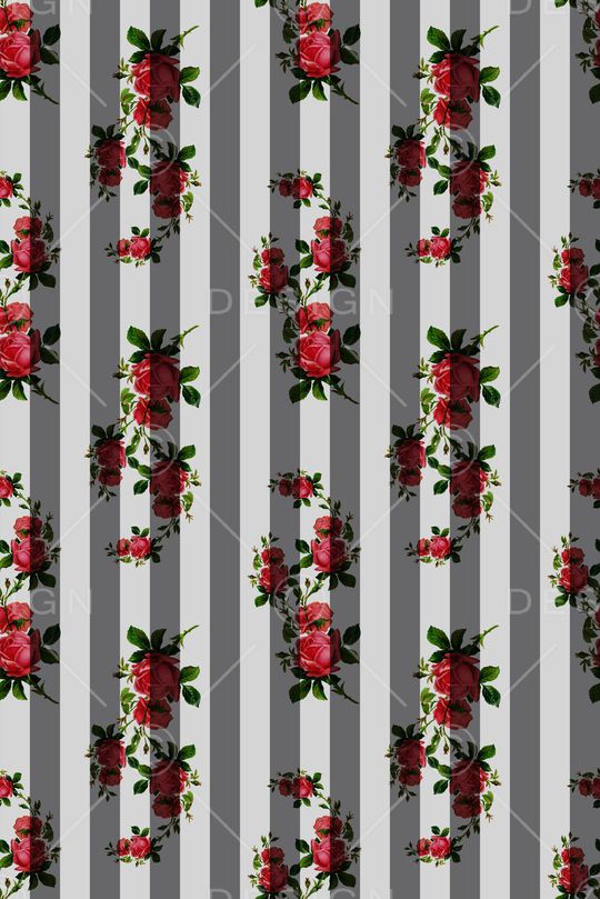 小清新时尚简约印花华亿平台图片