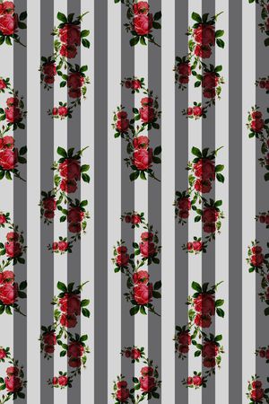 小清新时尚简约印花华亿平台图片