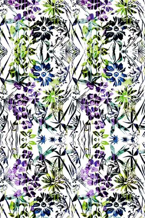 抽象印花华亿平台图片