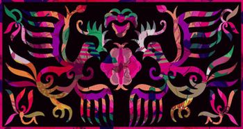 民族异域风印花华亿平台图片