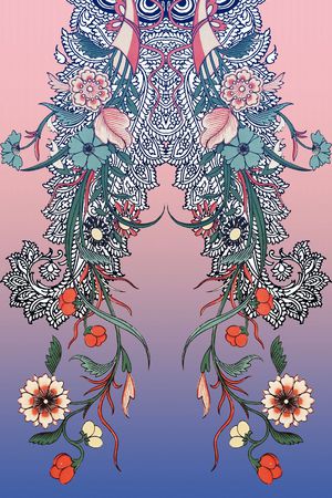 对称印花华亿平台图片