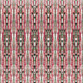 447203-抽象条纹波普创意面料 服装