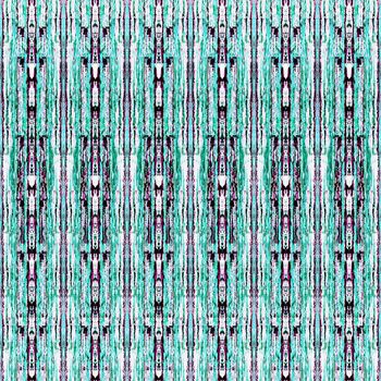 447204-抽象条纹波普创意面料 服装