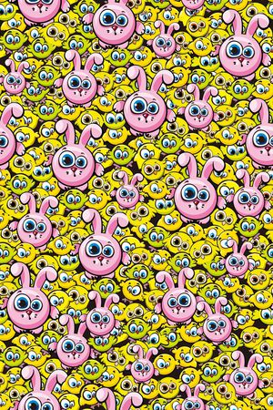 可爱印花华亿平台图片