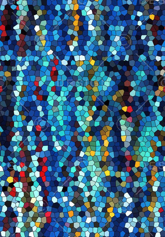 多边多色印花华亿平台图片