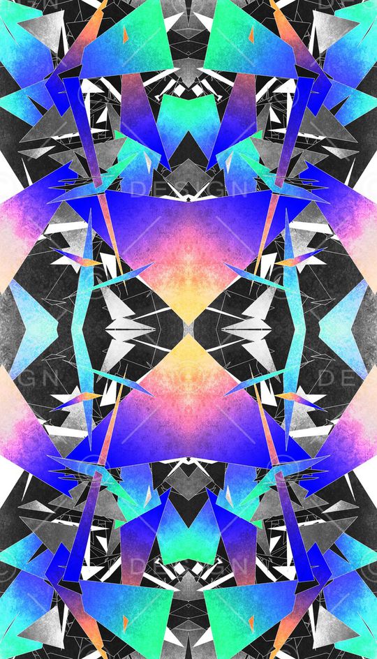 几何印花华亿平台图片