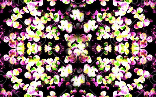 清新印花华亿平台图片