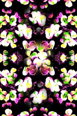 清新印花华亿平台图片