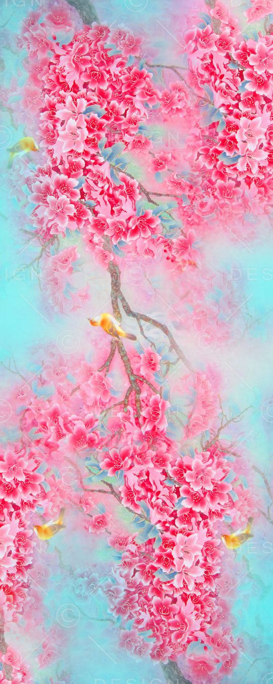 花 数码 围巾 长巾 设计印花华亿平台图片