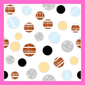 几何  圆 方巾  丝巾印花华亿平台图片