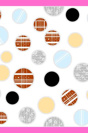 几何  圆 方巾  丝巾印花华亿平台图片