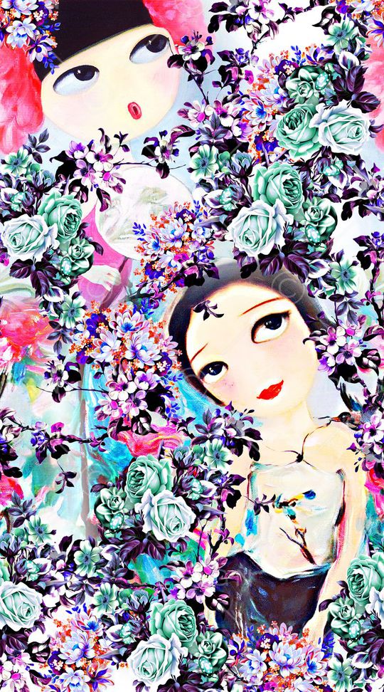 水彩印花华亿平台图片