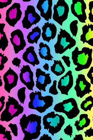 豹纹印花华亿平台图片