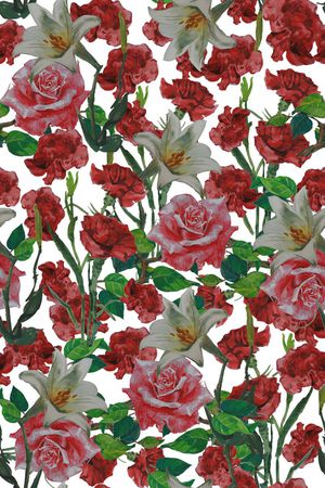 纯手绘印花华亿平台图片