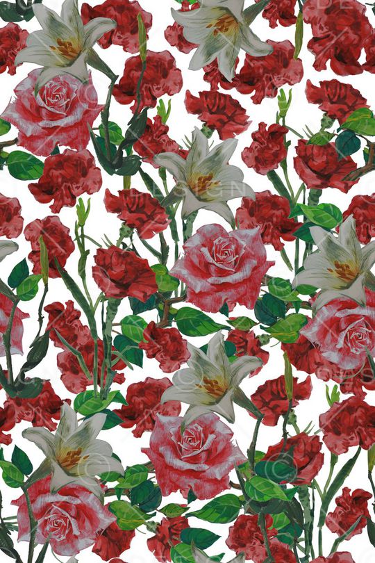 纯手绘印花华亿平台图片