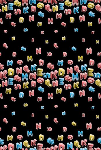 字母印花华亿平台图片