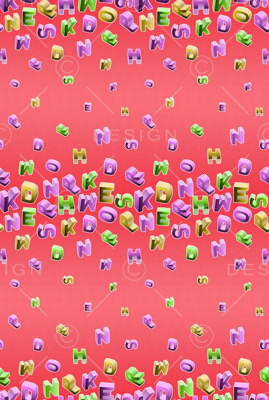 字母印花华亿平台图片