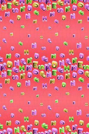 字母印花华亿平台图片