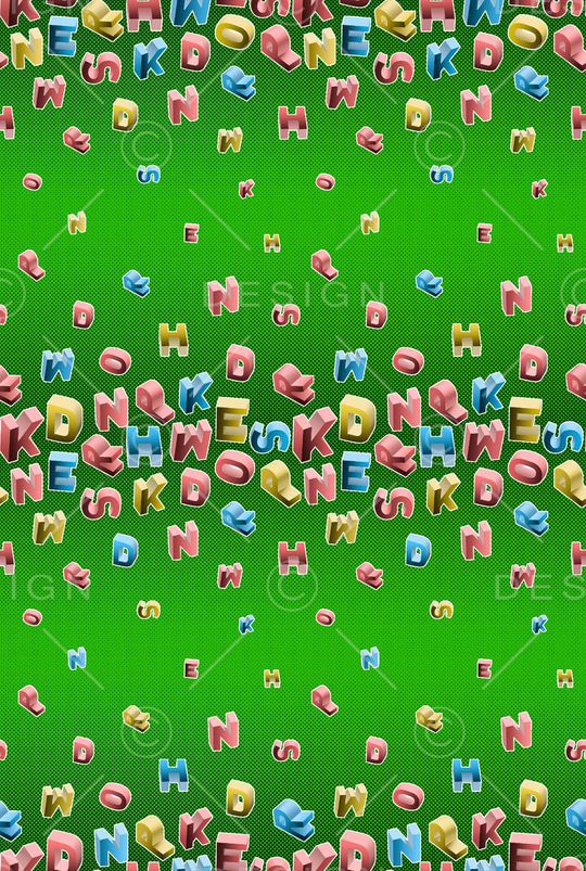 字母印花华亿平台图片