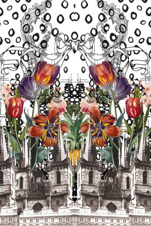 豹纹点印花华亿平台图片