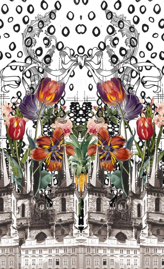 豹纹点印花华亿平台图片