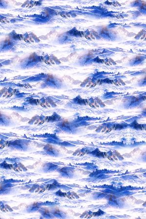 雪山印花华亿平台图片