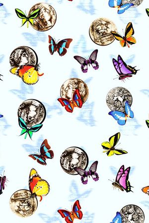 彩蝶印花华亿平台图片