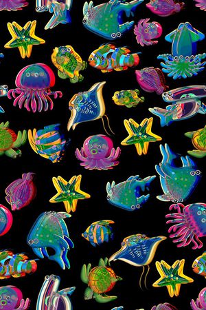 卡通印花华亿平台图片